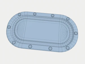 elite poker table 3D Model