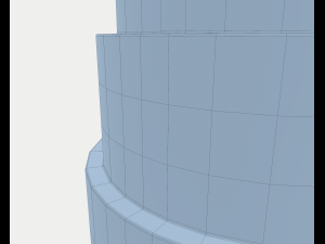 rain gold vase 3D 모델
