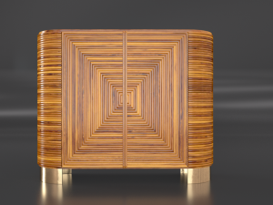avalon rattan bar 3D Model