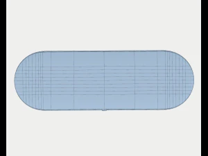 avalon rattan bar 3D Model