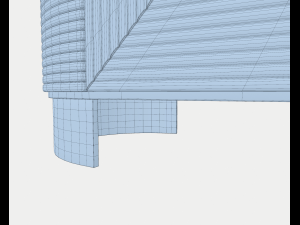 avalon rattan bar 3D Model