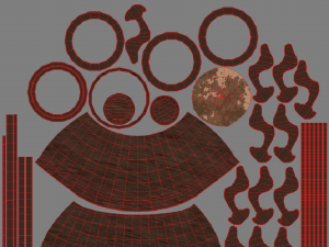 decorative tree in a pot Model 3D
