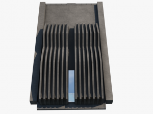 soviet building angular 3D Модель
