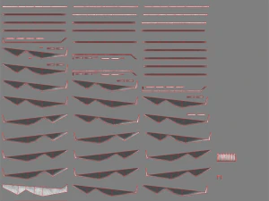 kątowy budynek radziecki Model 3D