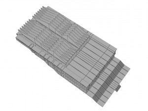 soviet building angular 3D Модель