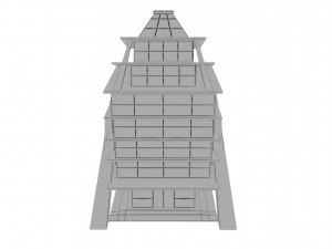air art glass building 3D Model