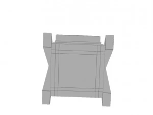 air art glass building 3D Model