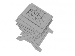 air art glass building 3D Model