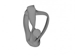 wood sculpture 3D Модель