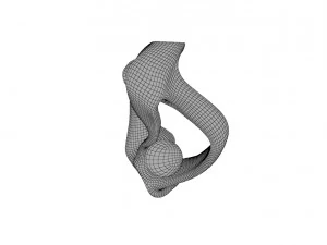 sculpture sur bois Modèle 3D