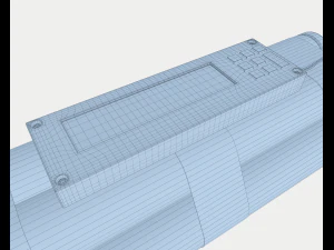 bomb with timer 3D Model