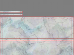 rozu white marble console table 3D Model