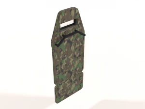 vant vm tactical shield 3D Model
