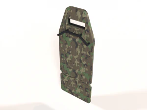 vant vm tactical shield 3D Model
