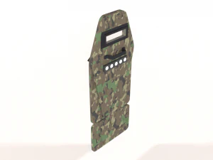vant vm tactical shield 3D Model