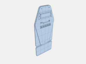 vant vm tactical shield Modèle 3D