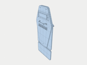 vant vm tactical shield Modèle 3D