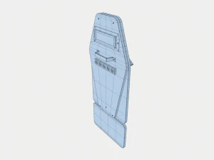 vant vm tactical shield 3D Model