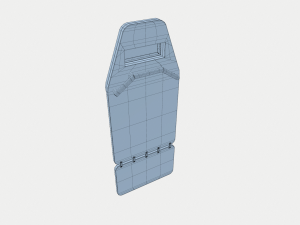 vant vm tactical shield Modèle 3D