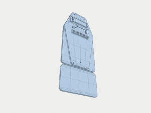 vant vm tactical shield Modèle 3D