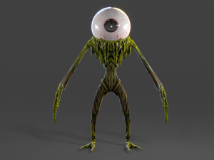 bigeye monster 3D Model