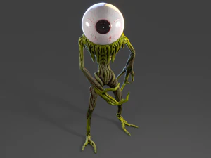 bigeye monster 3D Model