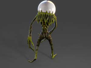 bigeye monster Model 3D