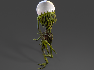 bigeye monster Model 3D