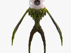 bigeye monster Model 3D