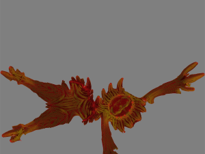 bigeye monster Model 3D