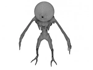 bigeye monster 3D Model