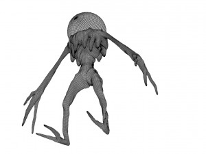 bigeye monster Model 3D