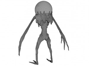 bigeye monster Model 3D