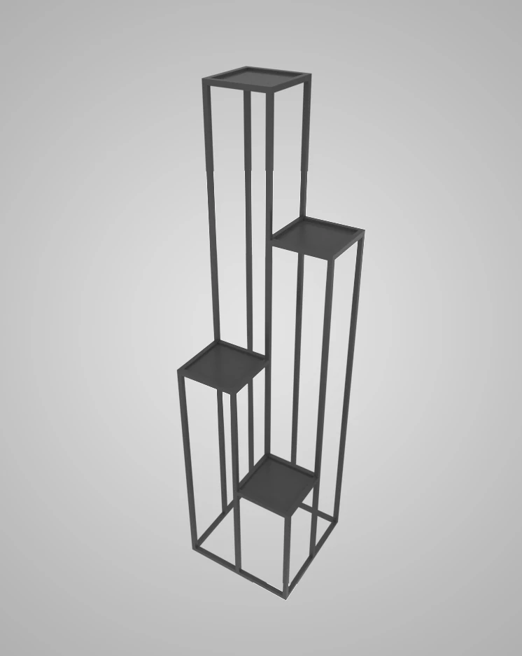 &eacute;tag&egrave;re Modèle 3D .c4d .max .obj .3ds .fbx .stl .blend 