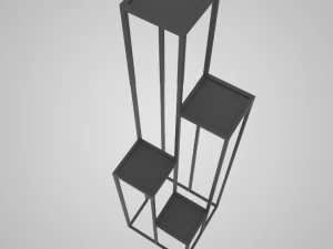 &eacute;tag&egrave;re Modèle 3D