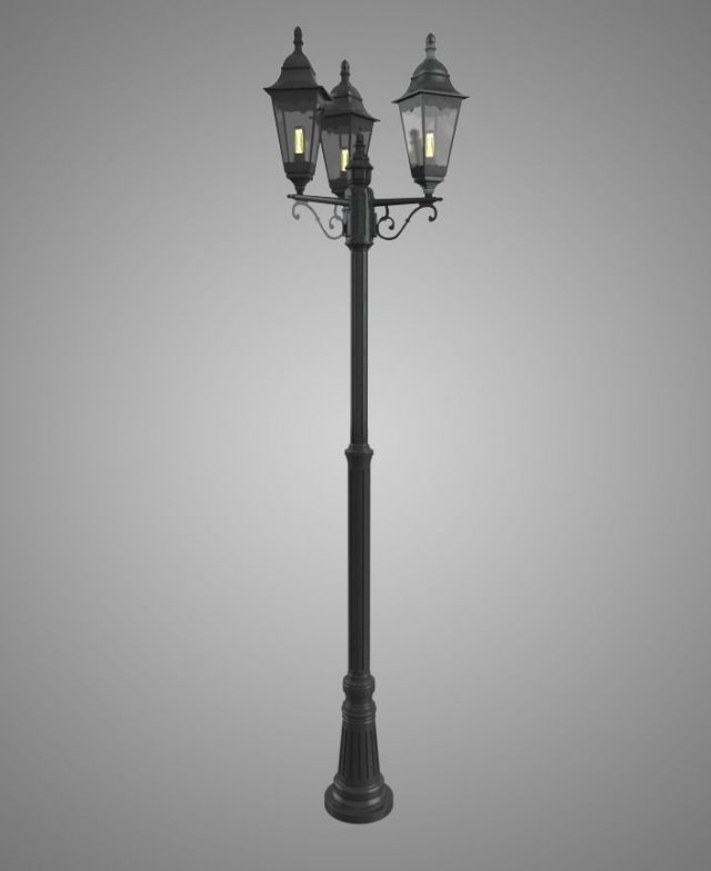 street lamp Modello 3D .c4d .max .obj .3ds .fbx .stl .blend 