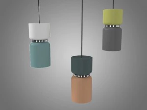 l&acirc;mpada de &aacute;lamo tremedor Modelo 3D