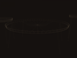 york casa coffee table 3D Модель