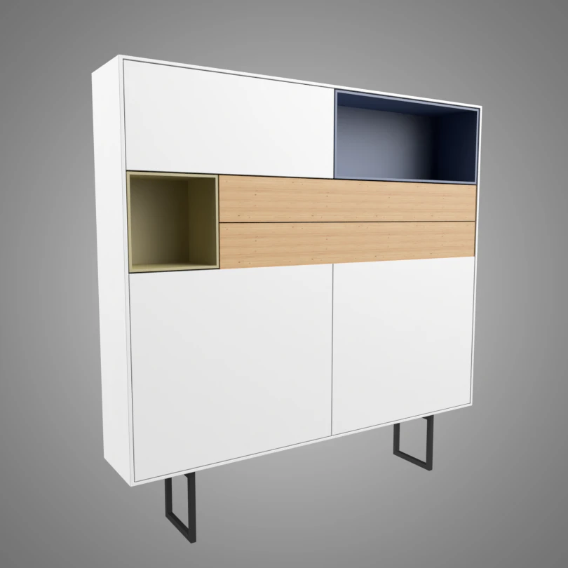 &eacute;tag&egrave;res Modèle 3D .c4d .max .obj .3ds .fbx .stl .blend 