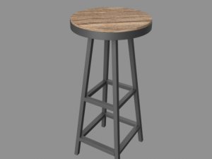 bar stool 3D Model