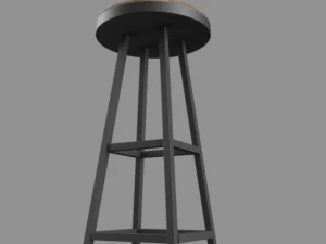 tabouret de bar Modèle 3D