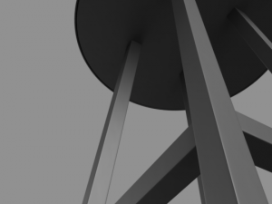bar stool Model 3D