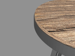 bar stool Model 3D