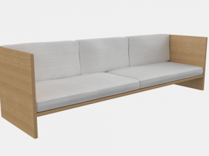 natural sofa 3D Model