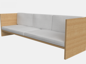 natural sofa 3D Model