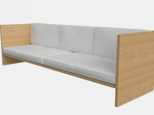 natural sofa 3D Model