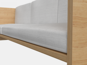 natural sofa 3D Model