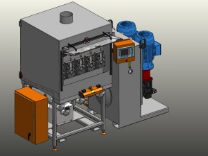 hydraulic tapping machine Modelo 3D