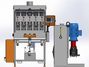 hydraulic tapping machine Modelo 3D