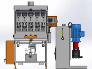 hydraulic tapping machine 3D Model